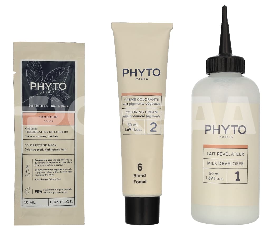 Phyto Phytocolor Permanent Color 110ml - #06 Dark Blond 2