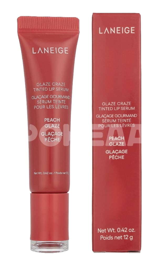 Laneige Glaze Craze Tinted Lip Serum 12g - Peach Glaze 1