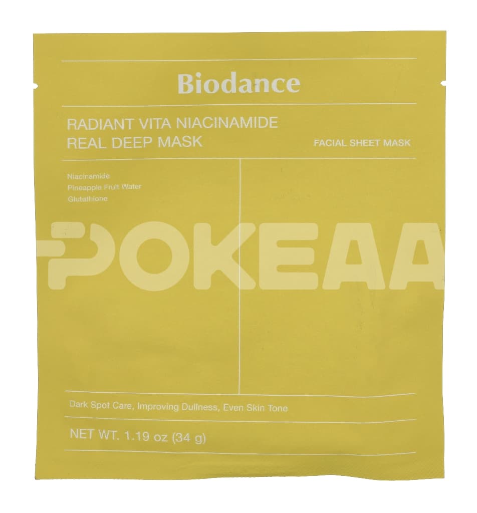 Biodance Radiant Vita Niacinamide Face Mask 34g 1