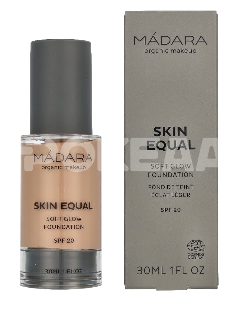 Madara Skin Equal Soft Glow Foundation SPF15 30ml - #30 Rose Ivory 1