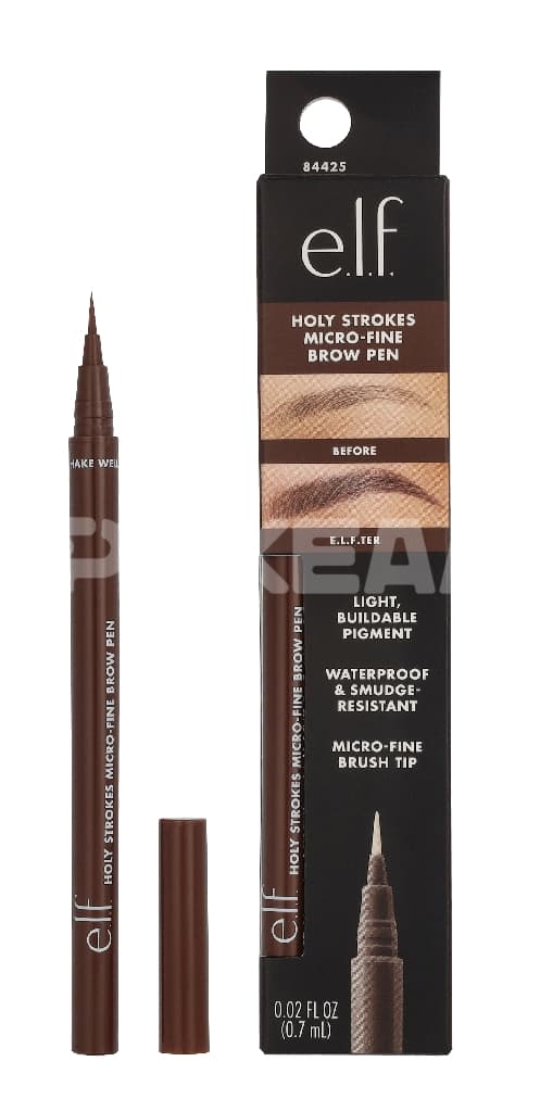 Elf Holy Strokes Micro-Fine Brow Pen 0.7ml - Dark Brown 1