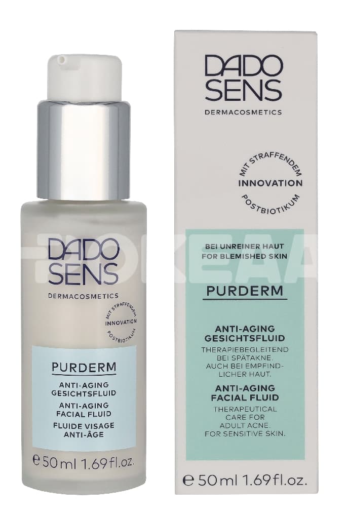 Dado Sens Purderm Anti-Aging Facial Fluid 50ml 1