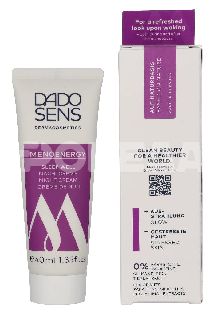Dado Sens Menoenergy Sleep Well 40ml 1