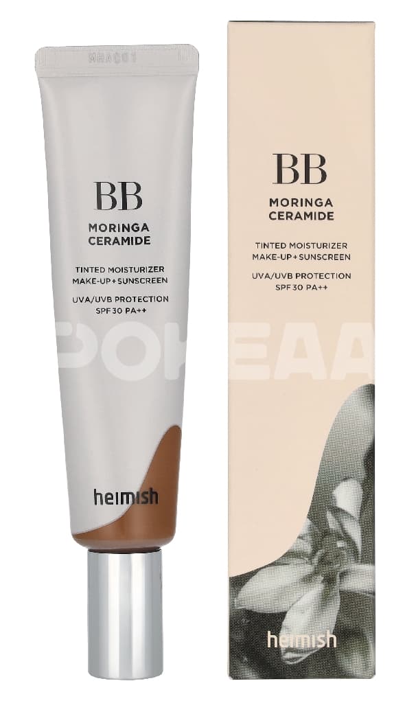 Heimish Moringa Ceramide BB Cream SPF 30 PA++ 30ml - #29 Dark Olive 1