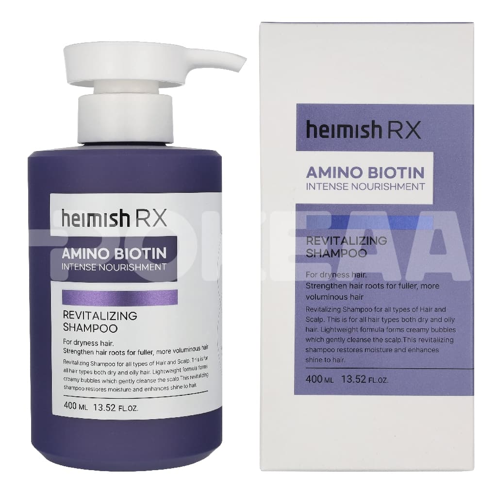 Heimish RX Amino Biotin Revitalizing Shampoo 400ml 1