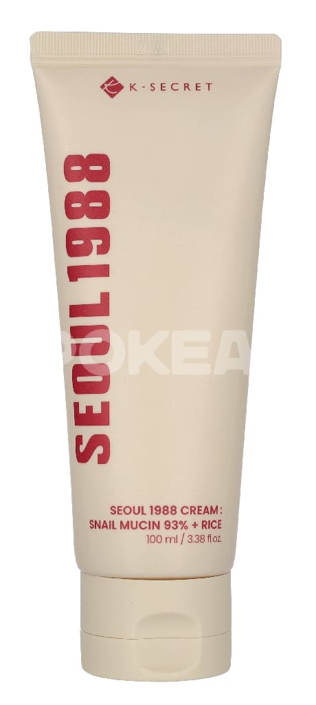 K-Secret Seoul 1988 Cream Snail Mucin 93% + Rice 100ml 2