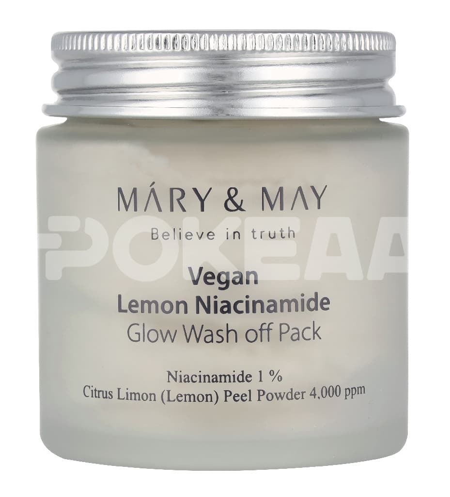 Mary&May Lemon Niacinamide Glow Wash Off Pack 125g 2
