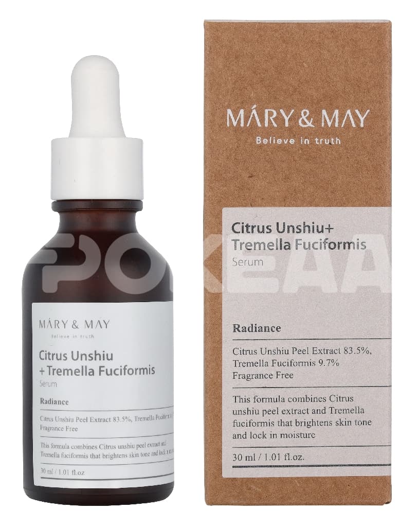 Mary&May Citrus Unshiu Fruit + Tremella Fuciformis Serum 30ml 1