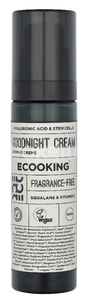 Ecooking Goodnight Cream Fragrance Free 50ml 1
