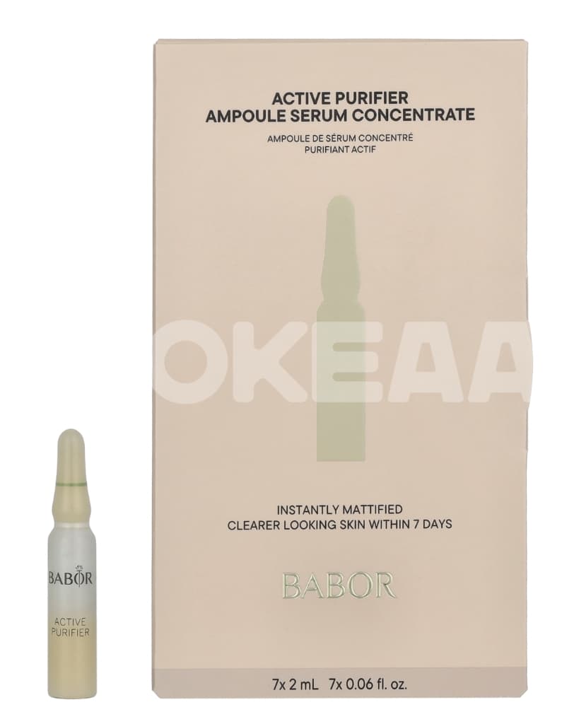 Babor Active Purifyier Ampoule Concentrates 14ml - 7x2ml/For Oily & Acne-Prone Skin 1