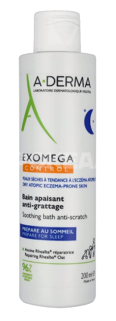 A-Derma Exomega Control Soothing Anti-Itching Bath 200ml 1