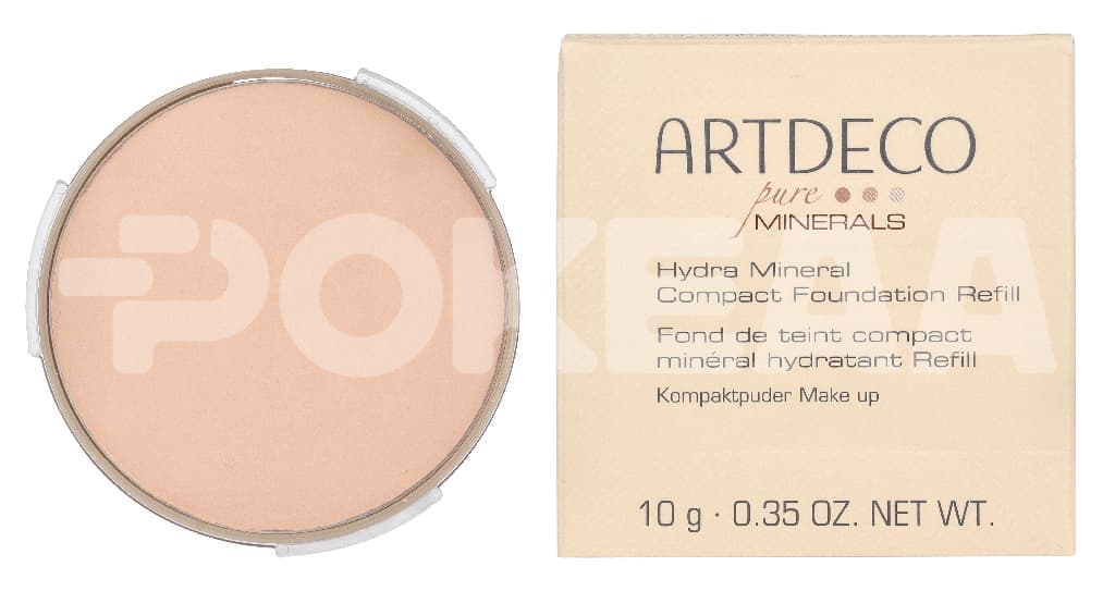 Artdeco Hydra Mineral Compact Foundation - Refill 10g - #55 Ivory 1