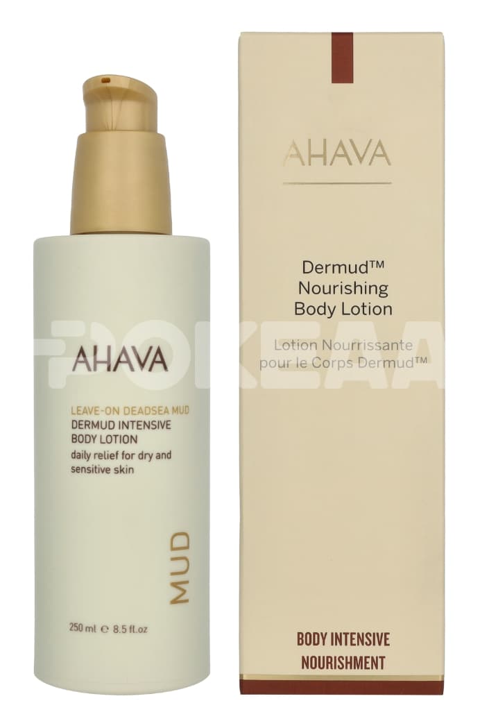 Ahava Deadsea Mud Dermud Intensive Body Lotion 250ml - Daily Relief For Dry And Sensitive Skin 1