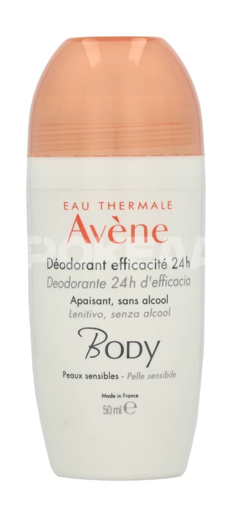 Avene Body 24H Deo Roll-On 50ml 1