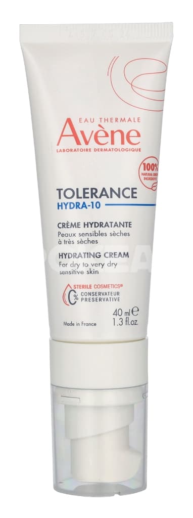Avene Tolerance Hydra-10 Hydrating Cream 40ml 2