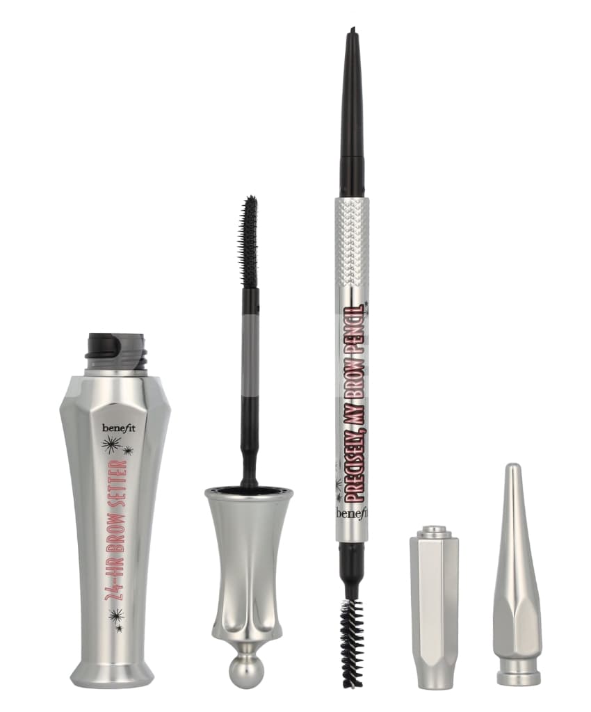 Benefit Duo Set: Precisely My Brow Pencil & 24H Brow Setter 7.1ml - #4 Warm Deep Brown - 0,08 gr & 7 ml 2