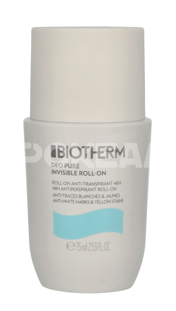 Biotherm Deo Pure Invisible 48H Roll-On 75ml - Anti Perspirant 1