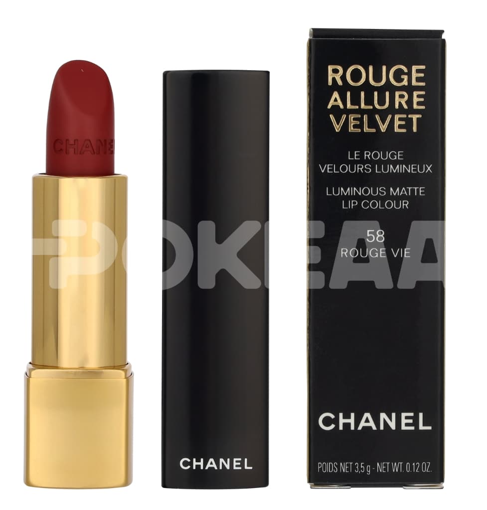 Chanel Rouge Allure Velvet Luminous Matte Lip Colour 3.5g - #58 Rouge Vie 1
