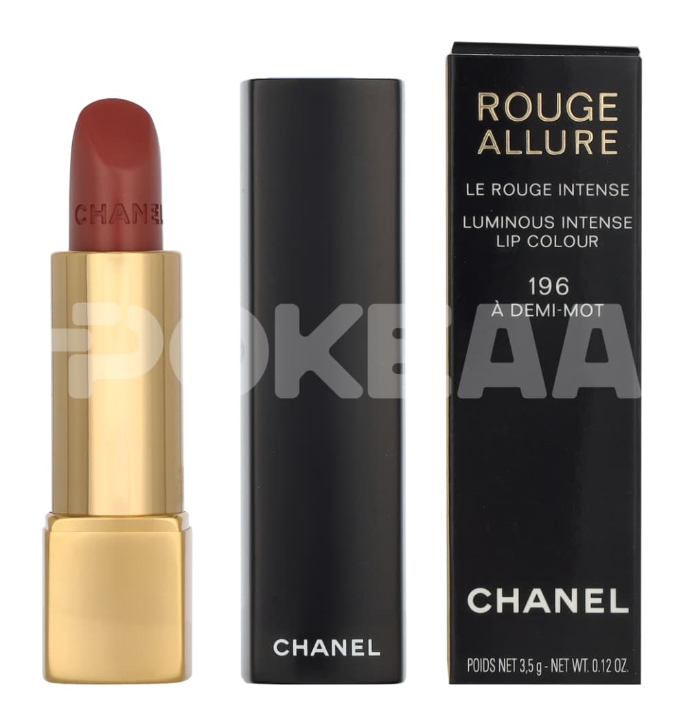 Chanel Rouge Allure Luminous Intense Lip Colour 3.5g - #196 A Demi Mot 1