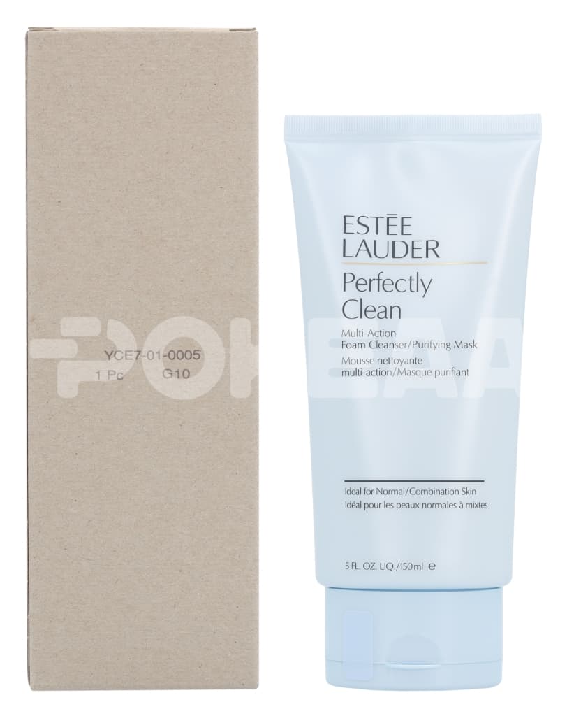 E.Lauder Perfectly Clean Foam Cleanser/Purifying Mask 150ml - Normal/Combination Skin 1