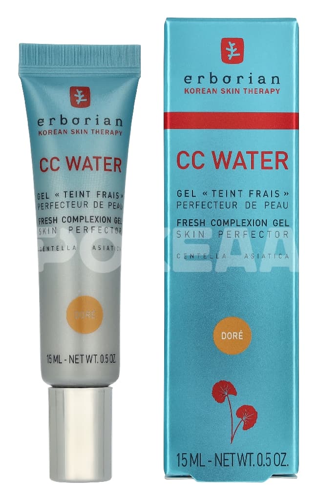 Erborian CC Water Centella Fresh Complex. Gel Skin Perfector 15ml - Dore 1