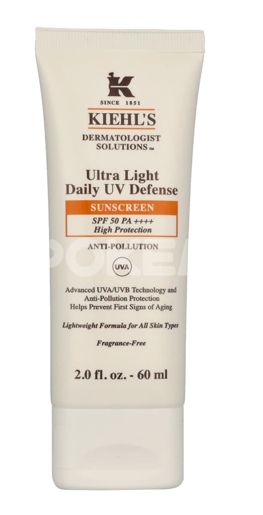 Kiehl's D.S. Ultra Light Daily UV Defense Sunscreen SPF50 60ml - Anti-Pollution For All Skin Types 2