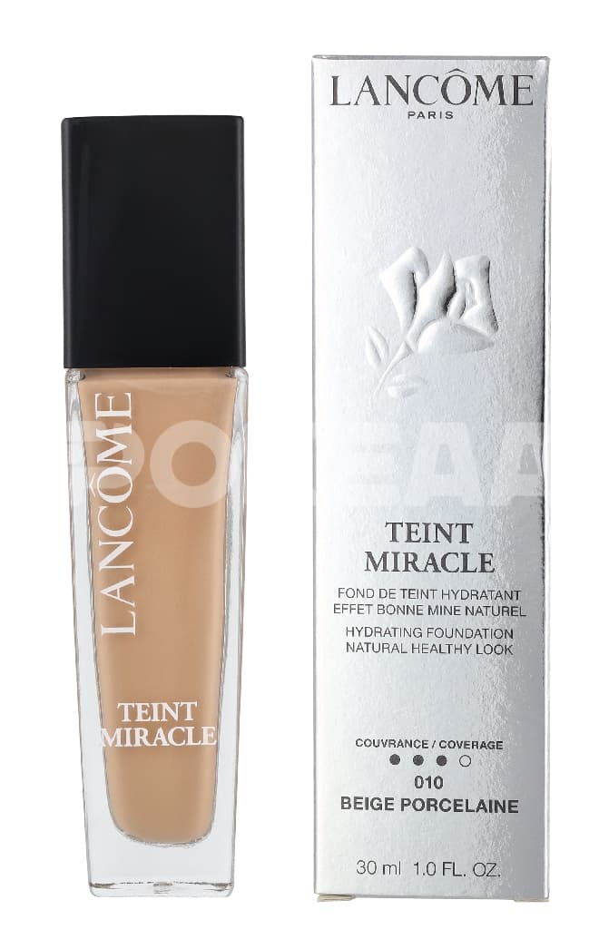 Lancome Teint Miracle Hydrating Foundation SPF15 30ml - #010 Beige Porcelaine 1