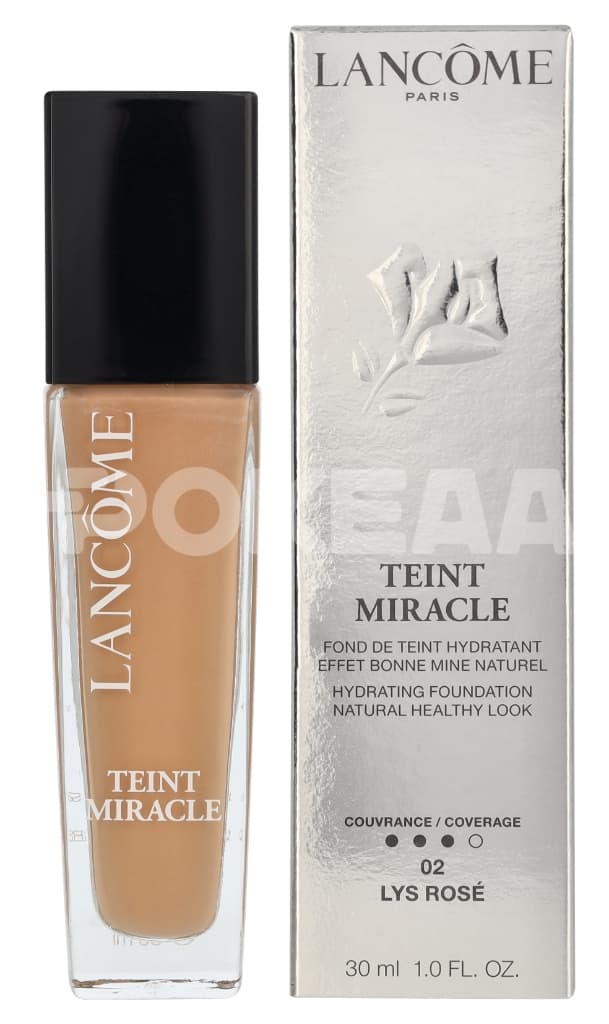 Lancome Teint Miracle Hydrating Foundation SPF15 30ml - #02 Lys Rose 1