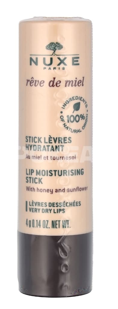 Nuxe Reve De Miel Lip Moisturizing Stick With Honey And Sunflower/Dry or damaged lips – 4 g 1