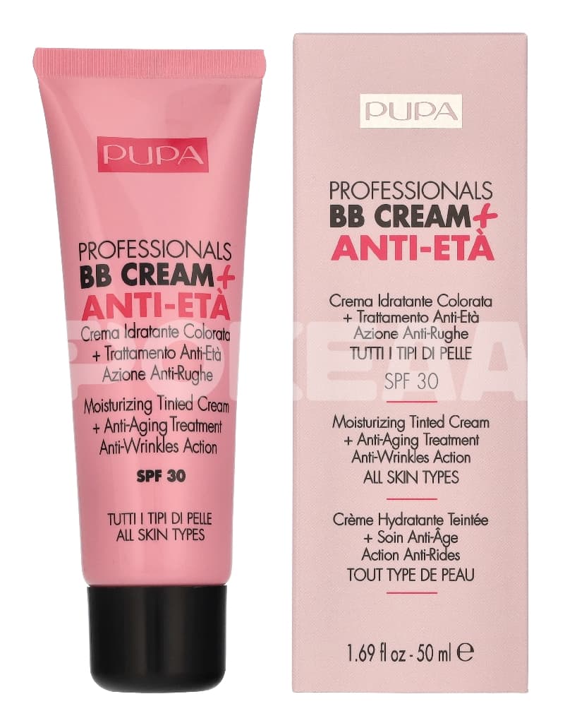 Pupa Pupa Professionals BB Cream + Anti-Eta SPF30 – 50 ml 1