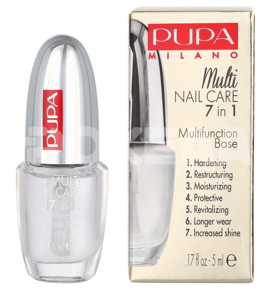 Pupa Multi Nail Care 7 In 1 Multifunction Base – 5 ml 1