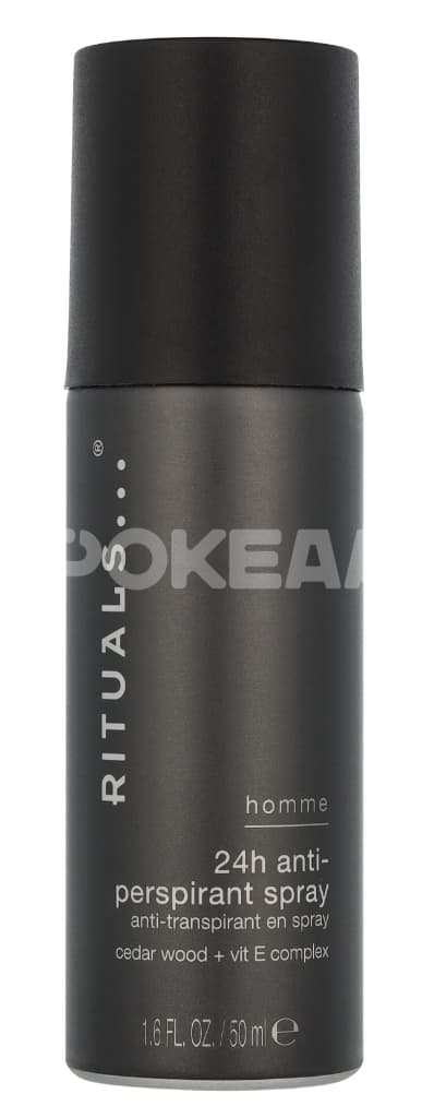 Rituals Homme 24H Anti-Perspirant Spray 50ml - Cedar Wood + Vit E Complex 1