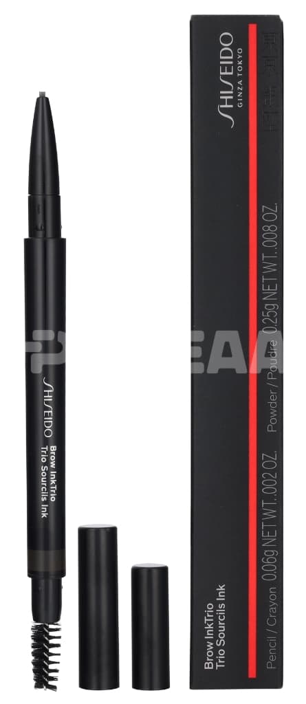 Shiseido Brow Ink Trio Brow Pencil 0.3g - #04 Ebony 1