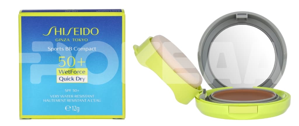 Shiseido Sports BB Compact Wet Force Quick Dry SPF50+ 12g - Medium Dark 1