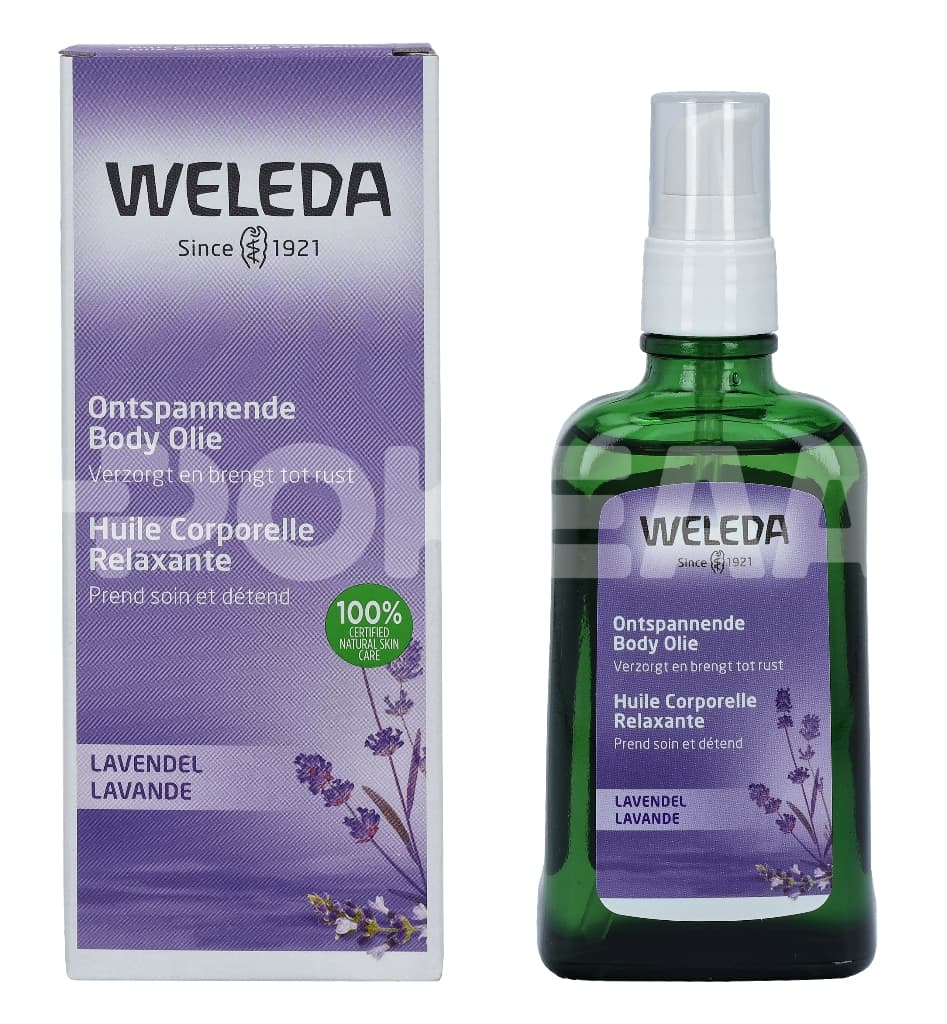 Weleda Lavender Relaxing Body Oil 100ml 1