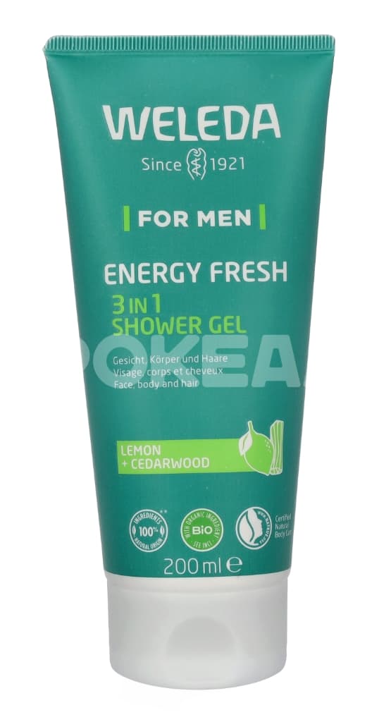 Weleda Men Energy Fresh 3 in1 Showergel 200ml 1