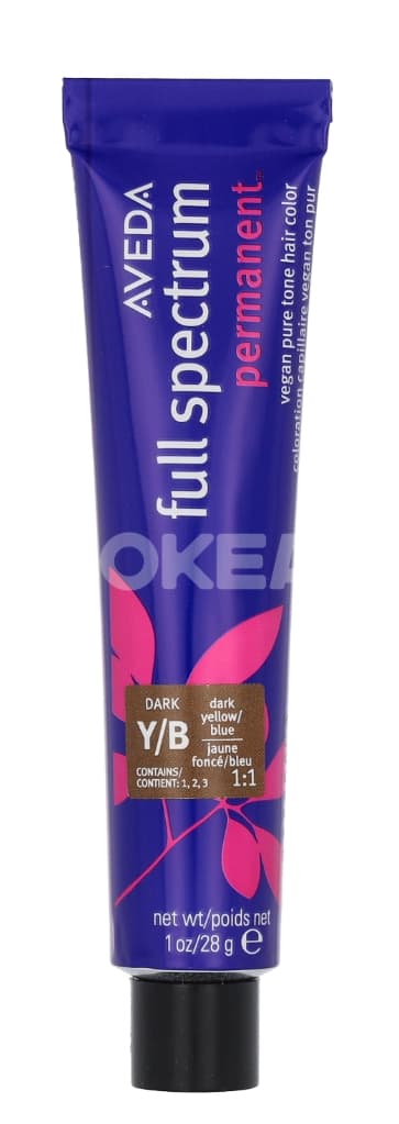 Aveda Full Spectrum Permanent Vegan Pure Tone Hair Color 28g - Yellow Blue 2