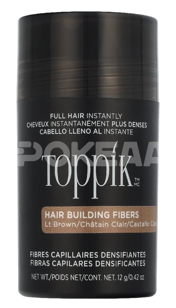 Toppik Hair Building Fibers - Light Brown 12g 1
