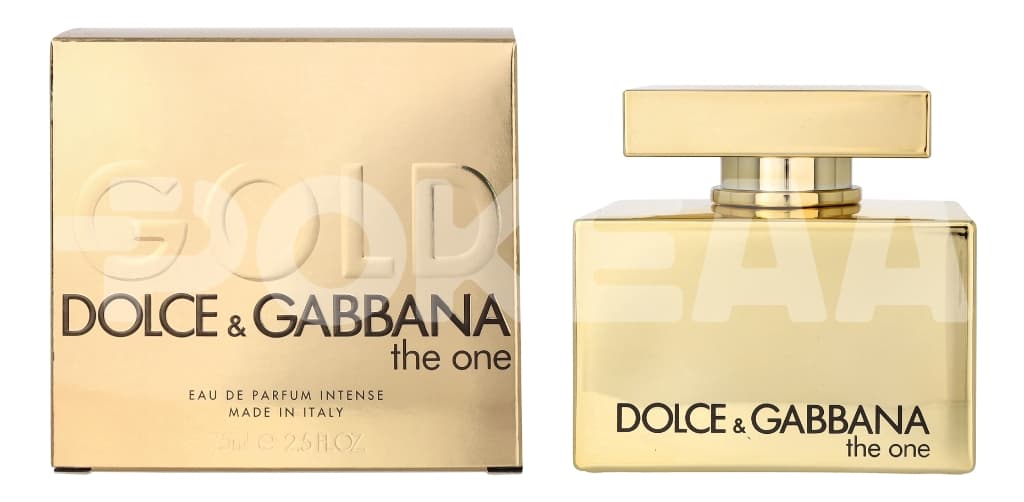 Dolce & Gabbana The One Gold For Women Intense Edp Spray 75ml 1