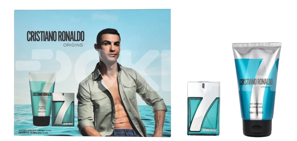 Cristiano Ronaldo CR7 Origins Giftset 180ml - Edt Spray 30ml/Showergel 150ml 1