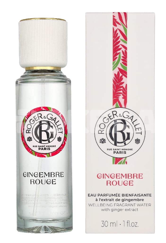Roger & Gallet Gingembre Rouge Wellbeing Fragrant Water 30ml 1