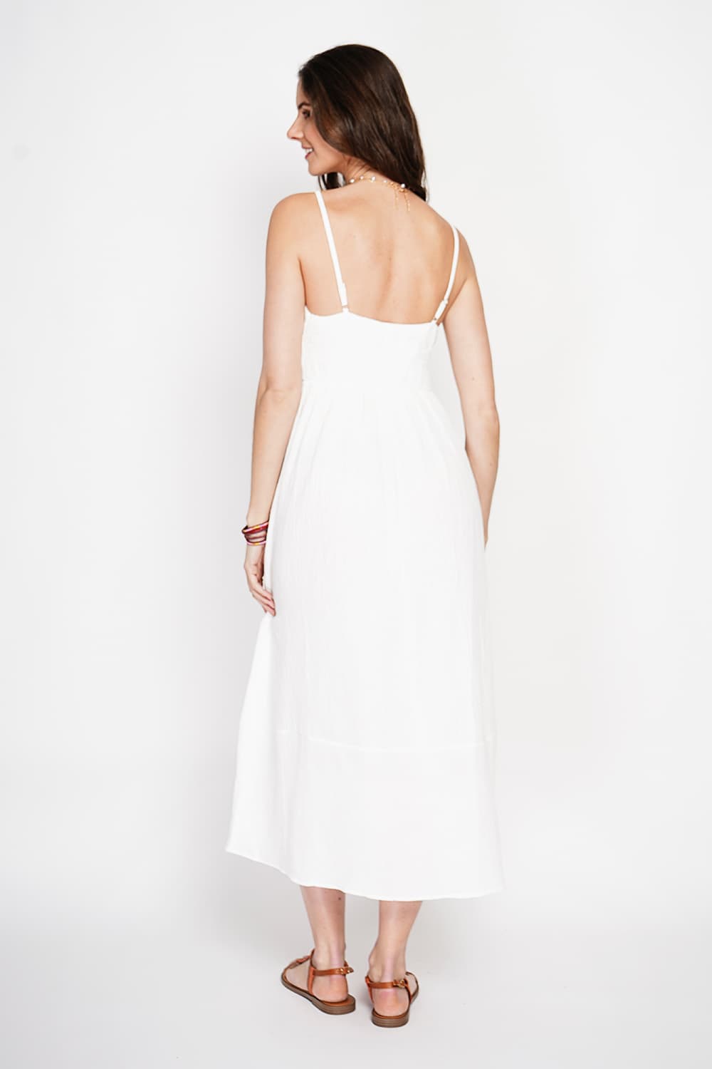 Robe Longue d'Été à Bretelles réglable 2