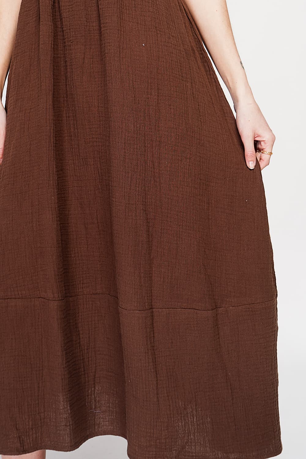Robe Longue d'Été à Bretelles réglable 6