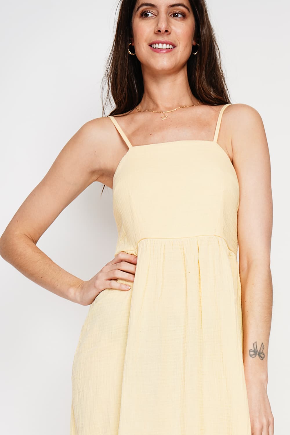 Robe Longue d'Été à Bretelles réglable 12