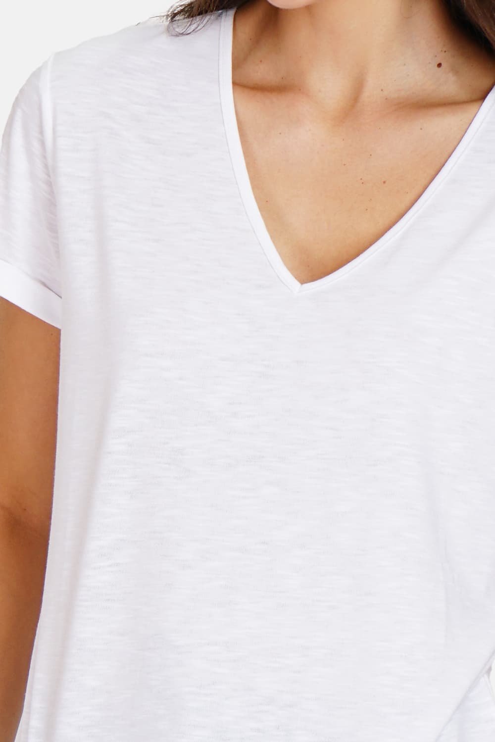 T-shirt col V à manches courtes 3