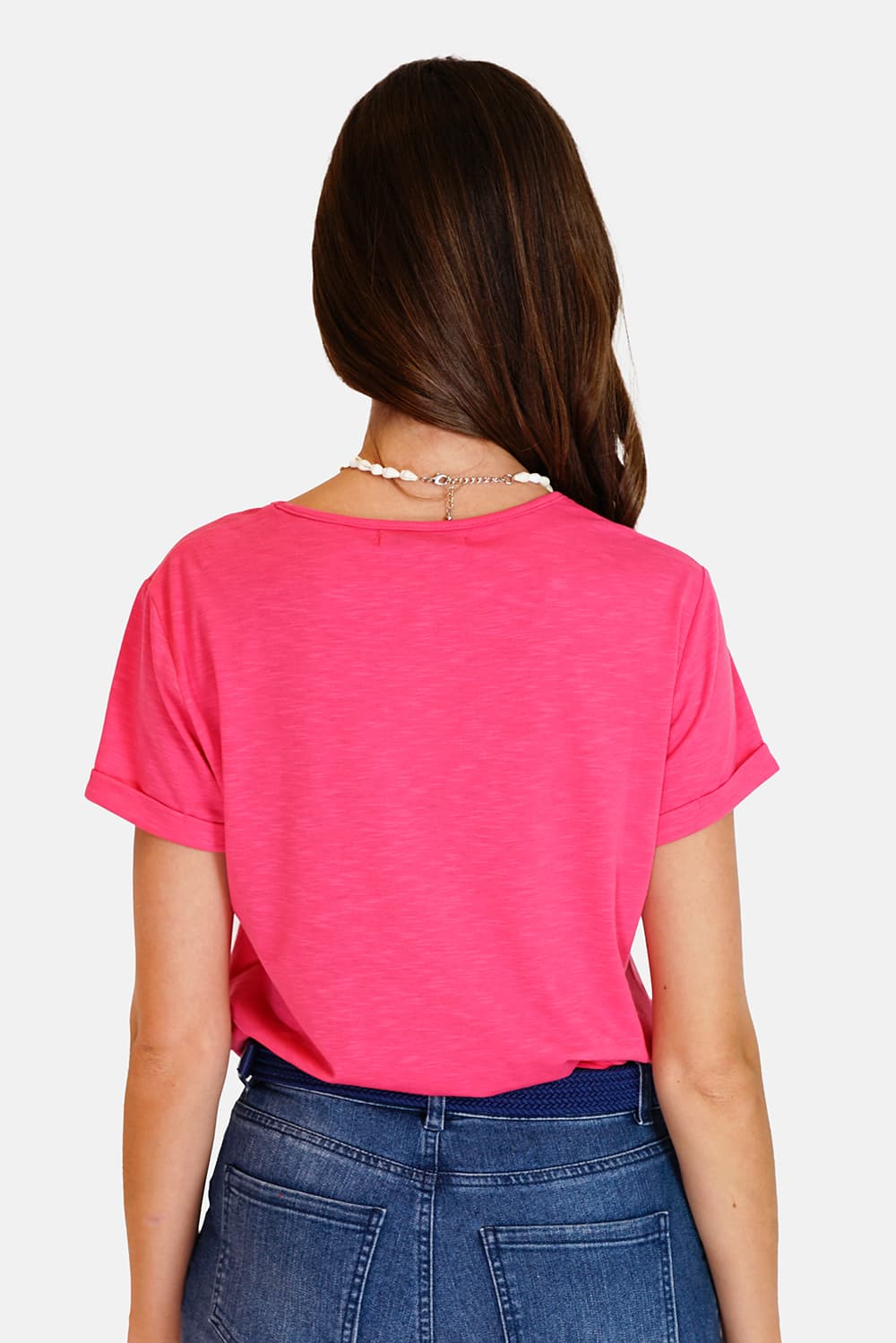 T-shirt col V à manches courtes 8