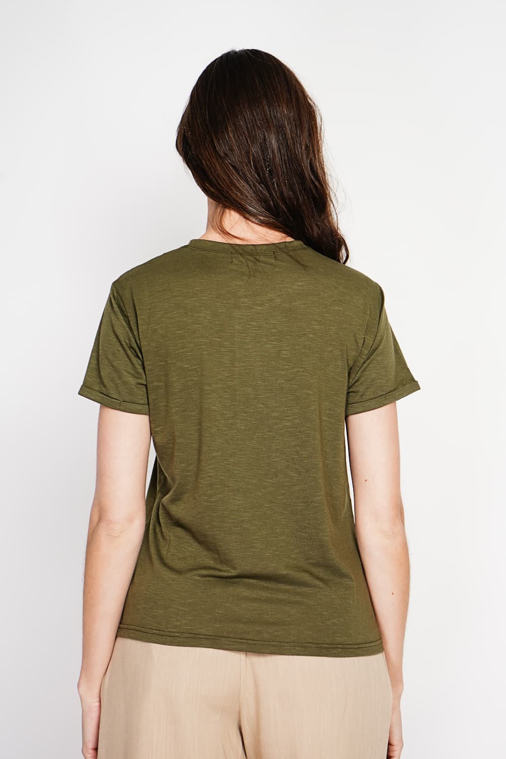 T-shirt col rond à manches courtes 8