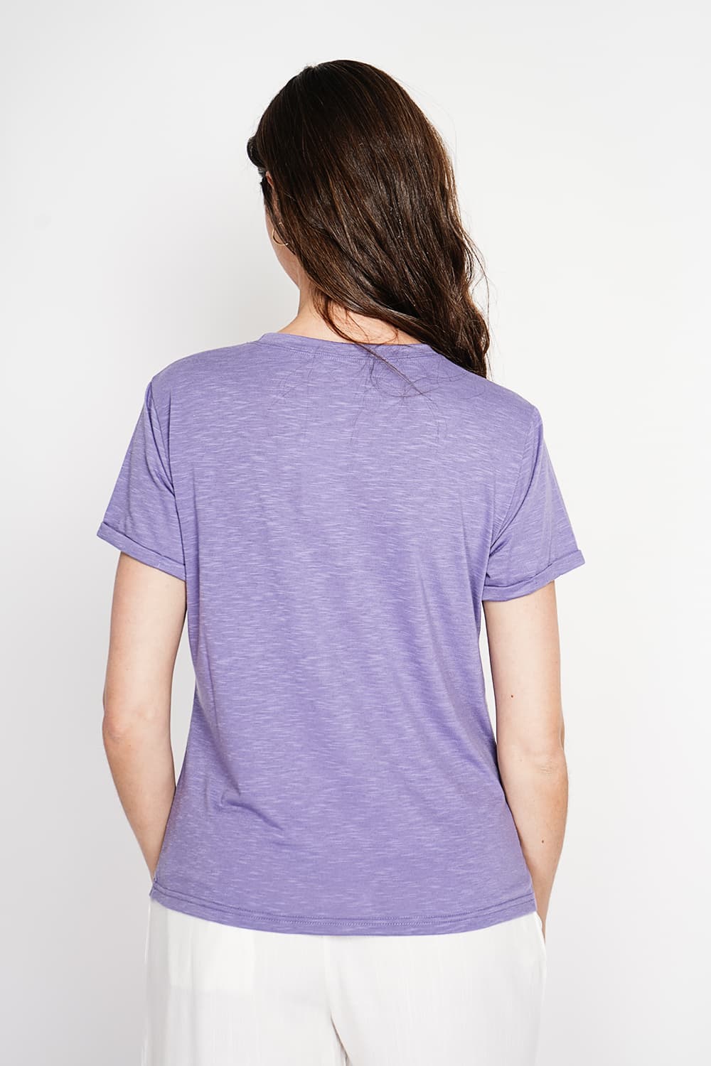 T-shirt col rond à manches courtes 12