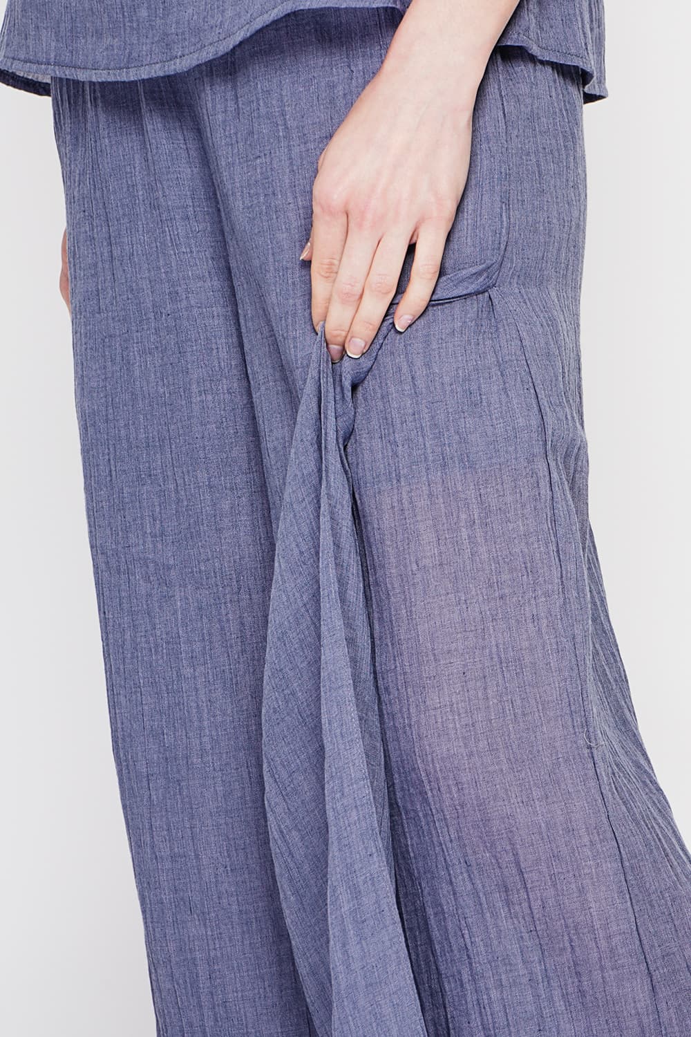 Pantalon taille haute style portefeuille 8