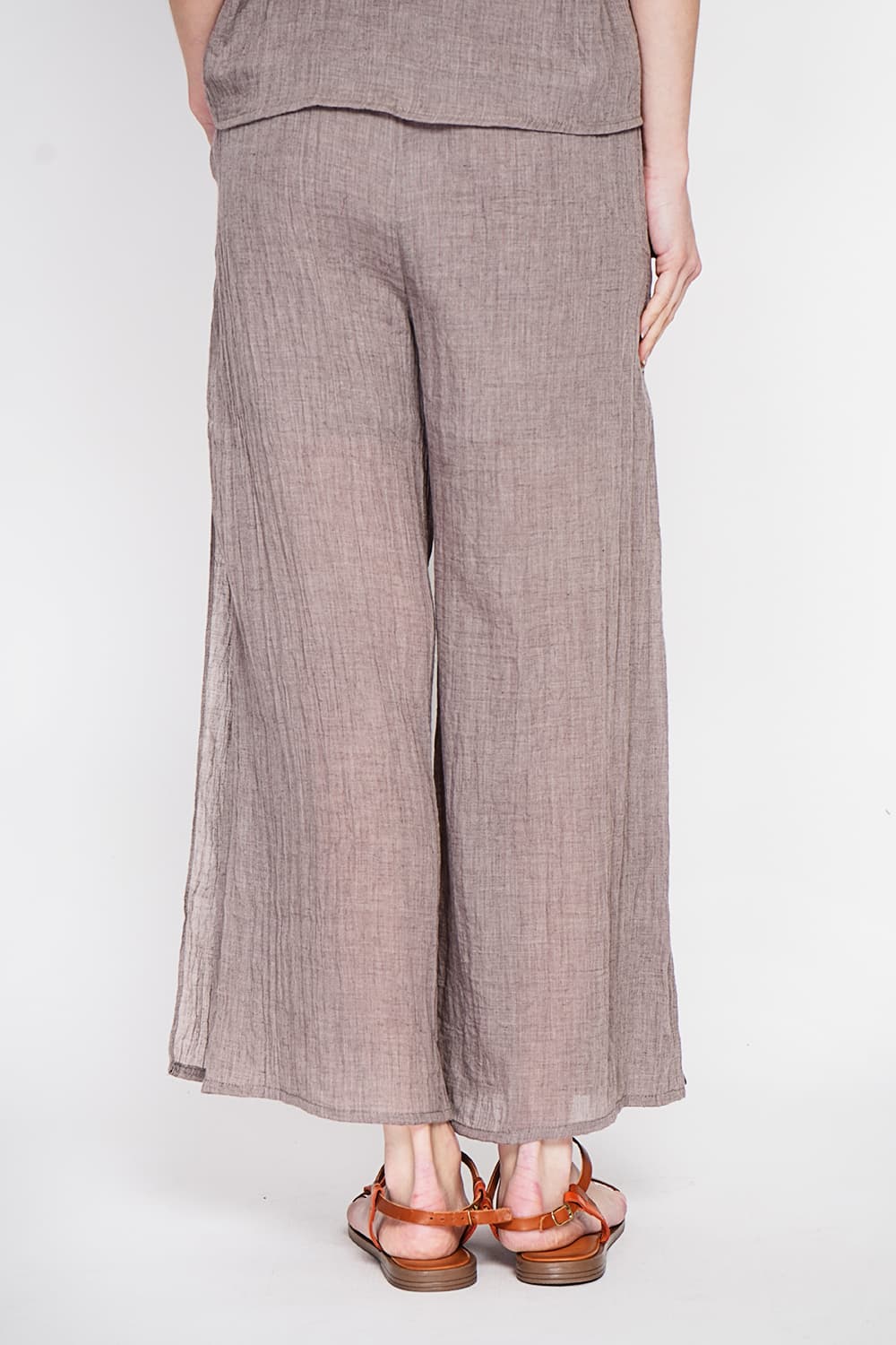 Pantalon taille haute style portefeuille 10